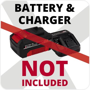 Акумуляторний вентилятор Einhell GE-CF 18/2200 Li-Solo Power X-Change, 18 В, 3 швидкості, Li-Ion, поворот 360°, без акумулятора та зарядного пристрою