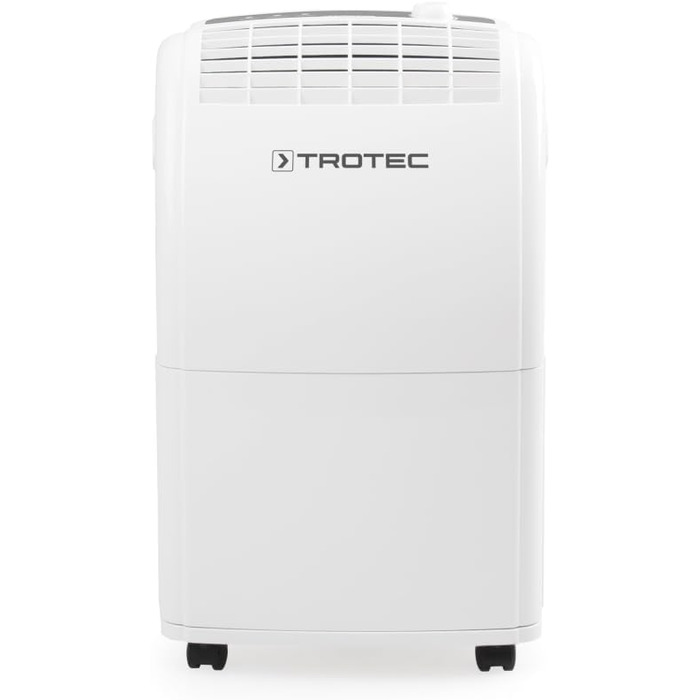 Електричний осушувач повітря Trotec TTK 75 E – продуктивність 20 л/день – площа 45 м² / 110 м³ – автоматичне вимкнення