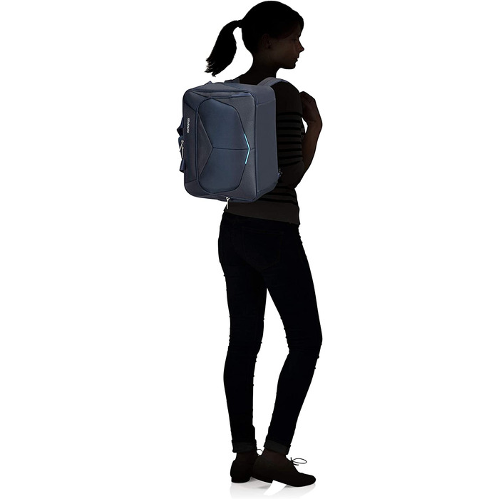 Дорожня сумка American Tourister Summerfunk 27 л, 40 см, синя, нейлон, для подорожей
