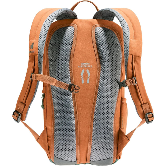 Рюкзак Deuter Step Out 12 л, каштаново-зелений, міський, для щоденного використання