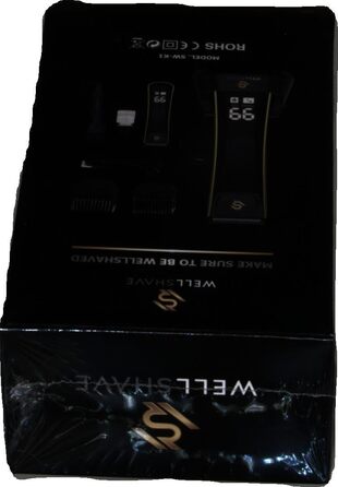 Wellshave Триммер для тіла і бороди чоловічий, електричний шейвер для інтимної зони та тіла, тример для стрижки волосся, подарунок на День батька