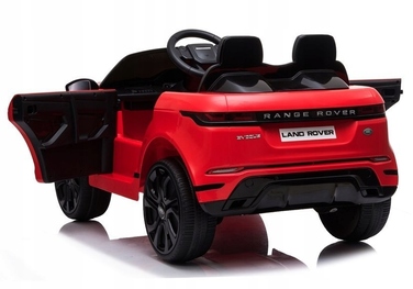 Дитячий електромобіль Range Rover Evoque, червоний