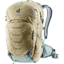 Жіночий велосипедний рюкзак Deuter Attack 18 SL з протектором, 18 л, колір Desert Sage