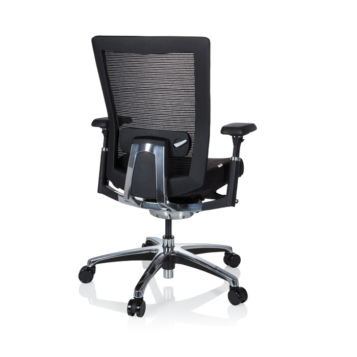 Крісло офісне NOVA PRO ALU тканина чорна hjh OFFICE