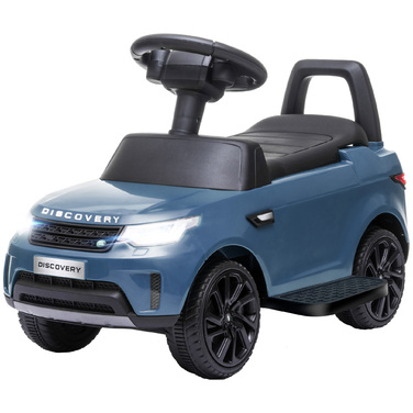 AIYAPLAY Land Rover Дитячий електромобіль 2 в 1 6V дитячий автомобіль з режимом ковзання, музика, клаксон, електромобіль, автомобіль для поїздки, автомобіль з фарою, 3 км/год, для дітей 1,5-5 років, світло-блакитний