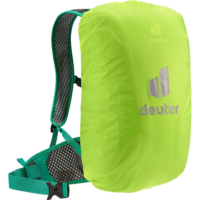 Велосипедний рюкзак Deuter Race X 12 л, кольори fern-graphite