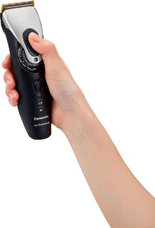 Машинка для стрижки волосся Panasonic ER-DGP65 чорна, професійна, акумуляторна