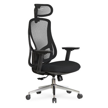 Крісло Mealux Flow Fabric Black (арт. HF-B30 F/B)
