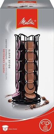 Тримач для капсул Melitta Dolce Gusto, чорний