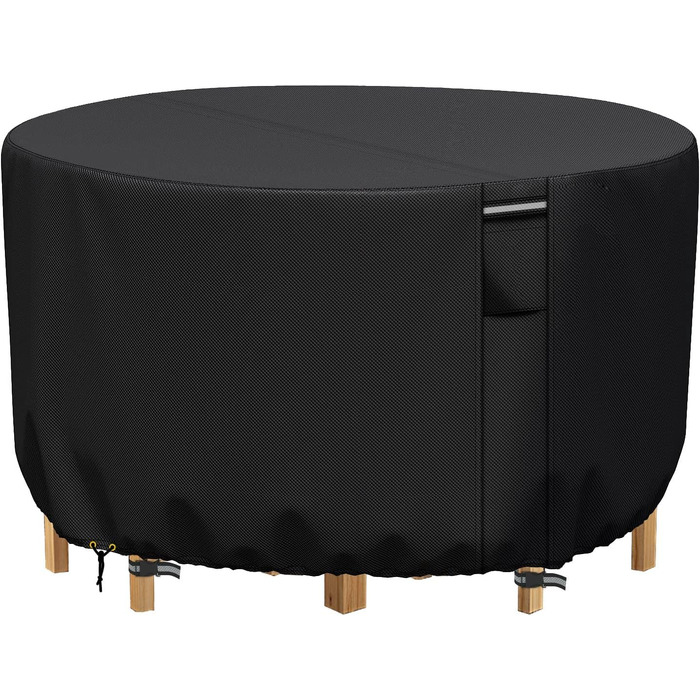 Чохол для садових меблів RICHIE водонепроникний 300x90 см, 600D Oxford PVC, чорний