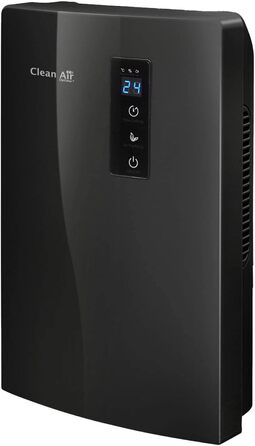 Осушувач та очищувач повітря Clean Air Optima CA-703 з іонізатором і UV-LED лампою, продуктивність до 0,7 л/день, для приміщень до 10 м², чорний