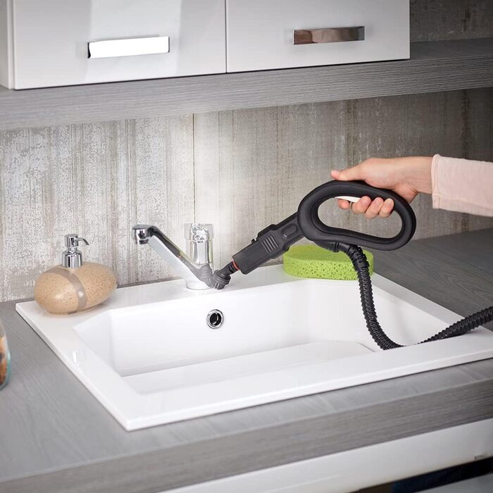 Парогенератор POLTI Vaporetto Smart 100 T 4 бар, 2 л, антивірусний, білий/бірюзовий, 110 г/хв, 9 насадок
