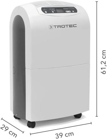 Осушувач повітря електричний TROTEC TTK 100 E, 30 л/добу, для приміщень до 90 м², автовідключення