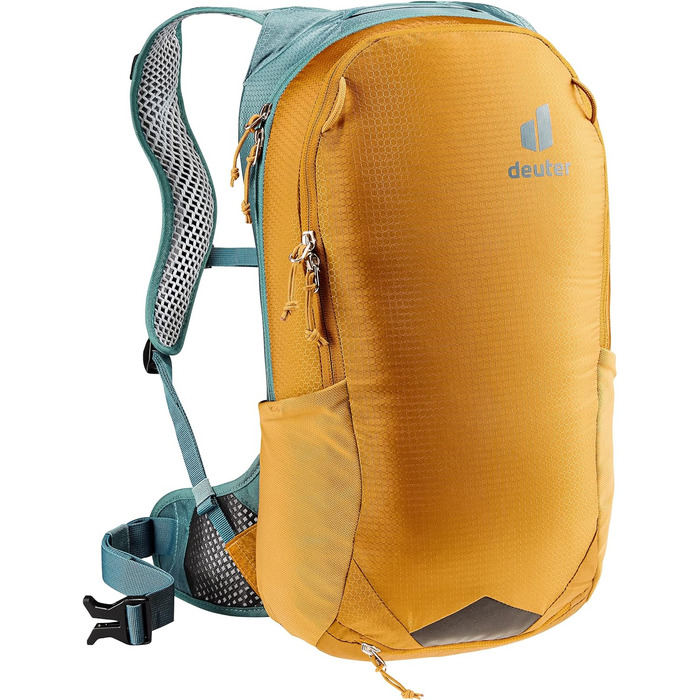 Велорюкзак Deuter Race Air 10, 10 л, кориця/синій, для велосипеда