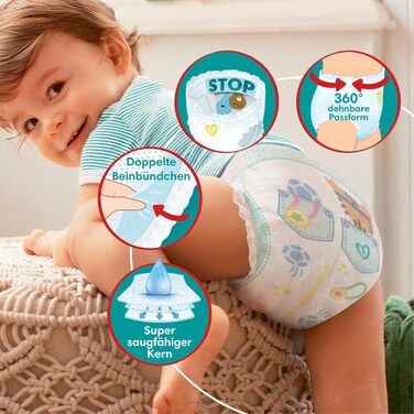 Підгузки-трусики Pampers Baby-Dry розмір 3 (6-11 кг), 192 шт.