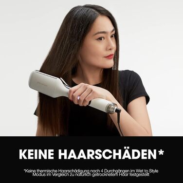 ghd Duet Styler 2-в-1: випрямляч і фен-стайлер для вологого та сухого волосся, білий