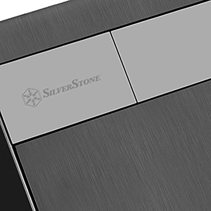 Комп'ютерний корпус SilverStone SST-SG11B Sugo Micro ATX Cube, чорний