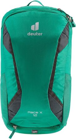 Велосипедний рюкзак Deuter Race X 12 л, кольори fern-graphite