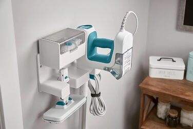 Парова швабра Black+Decker 1500 Вт з насадками, подовжувачем та двоступеневим регулюванням пари для прибирання будинку