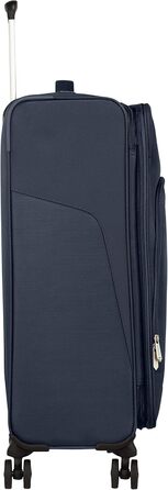 Валіза American Tourister Summerfunk 68 см, 77 л, розширювана, на 4 колесах, синя (Navy)