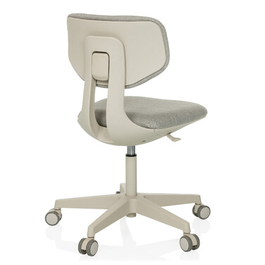 Дитячий письмовий стілець / дитячий стілець KID CLASSIC тканина сірий hjh OFFICE