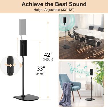 Стійка для акустичних систем Bose з кріпленням Slideconnect, сумісна з Bose Surround 700, OmniJewel, Lifestyle 650, CineMate GS II