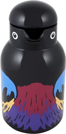 Термос-глечик Helios Thermo-Bird Папугай, пластик, чорний, 1 л