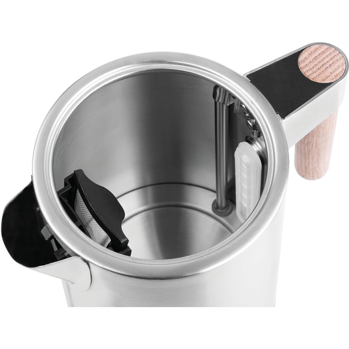 Тостер ECG RK 1767 Strix Timber, 2 слоти, 850 Вт, дерев'яний дизайн