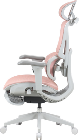 Крісло офісне OfficePro Elite OC950GLP Gray/Light Pink