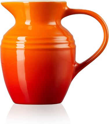 Керамічний глечик для соку Le Creuset Klassik, 0,6 л, колір Офісно-червоний (Ofenrot), керамічний