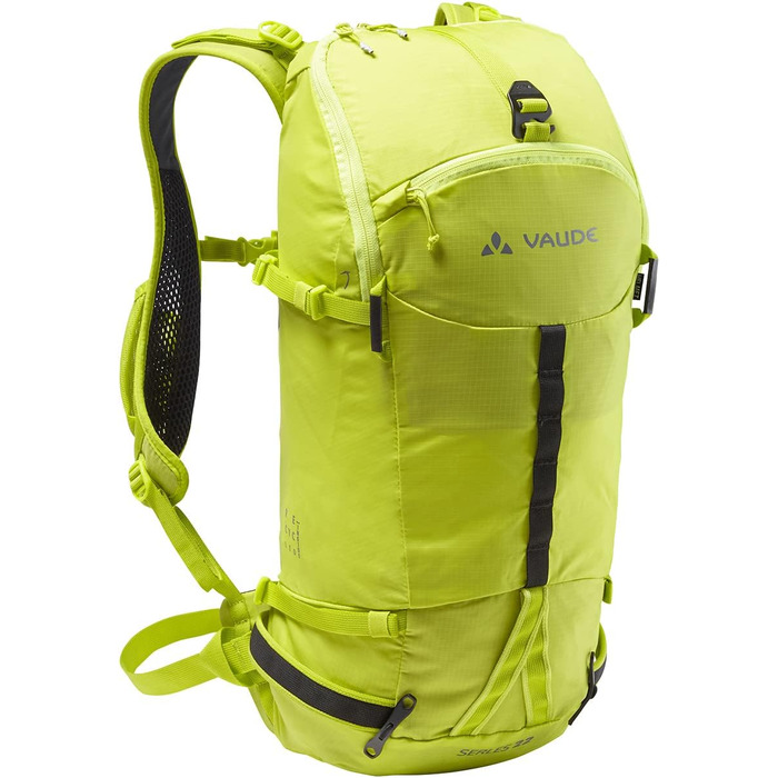 VAUDE Serles 22 туристичний рюкзак для лижних турів, 22 л, яскраво-зелений