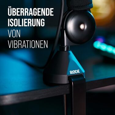 Професійний пантограф RØDE PSA1+ для студійного мікрофона з інноваційною системою пружин, неопреновим покриттям, чорний