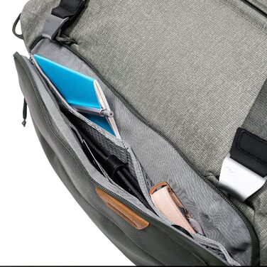 Дорожня сумка Peak Design Travel Duffel 35л, сіро-зелена, для подорожей і фототехніки, універсальний розмір