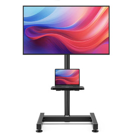 Кріплення для телевізора AX WABER на підлогу для LCD, OLED LED телевізорів 13-50 дюймів, VESA 200x200, до 35 кг, AX2008TBM (без шківів)