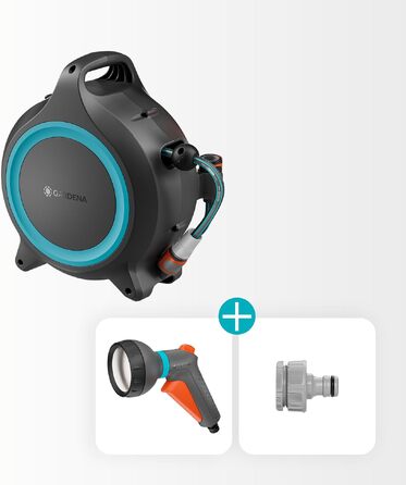 Gardena Mobile Schlauchbox MoveMatic: Автоматична мобільна система для зберігання садового шланга 18690-20