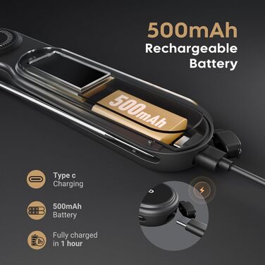 Цифровий термометр для м'яса та гриля Inkbird IHT-21K, швидке зчитування за 0,5 сек, водонепроникний LCD-дисплей IP65 для кухні, BBQ та випікання
