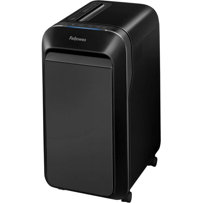 Fellowes знищувач паперу High Security (P5), офісний, Powershred LX221, Microcut, 30 л кошик, 100% без залишків, Safesense, 2000 частинок/арк (2x12 мм), 20 арк