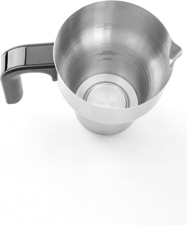 Індукційний електричний спінювач молока GASTROBACK Design Milk and Chocolate Advanced 650 Вт, 1 л, для гарячого шоколаду, чорний/сріблястий