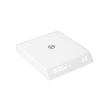 Цифрові ваги для кави TIMEMORE Black Mirror Nano White, бариста, з таймером, точність 0,1 г, до 2 кг, для еспресо та продуктів