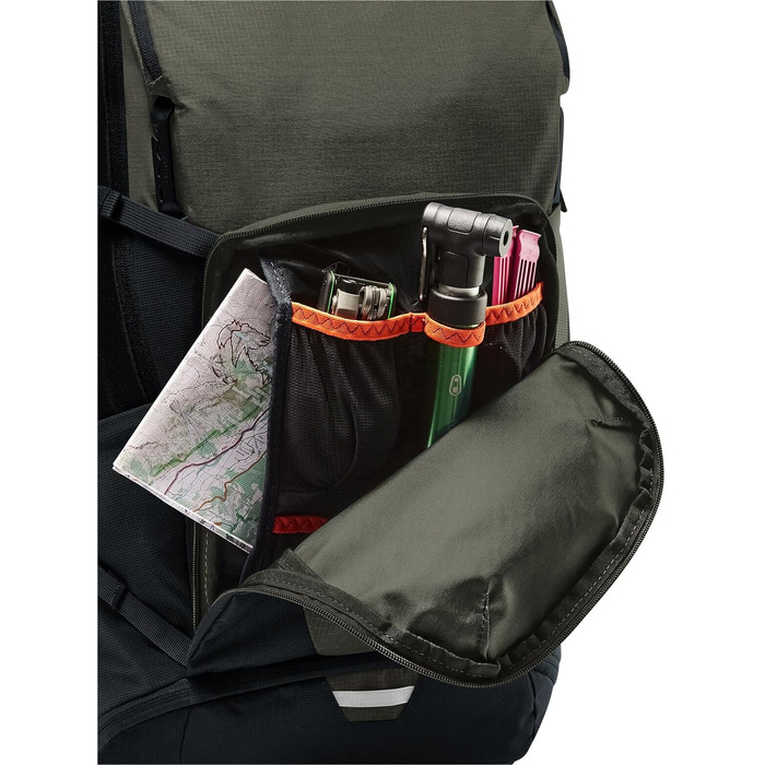 Універсальний велосипедний рюкзак VAUDE Bike Alpin Pro 28+ 20-29 л, хакі