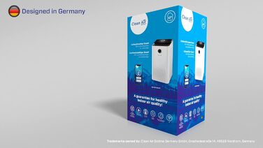 Осушувач-повітряочисник Clean Air Optima CA-704 SMART з HEPA-фільтром та UV-C лампою (10л/добу, до 40м²)