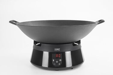 Фондю CASO Induktions - для 8 осіб, 60-240°C, таймер до 180 хвилин, з захистом від бризок, 1000 Вт, чорний