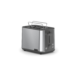 Тостер Braun PurShine HT1510 WH – 2 відділення, 8 режимів підсмажування, розморожування, підігрів, висувний піддон, 900 Вт, сірий