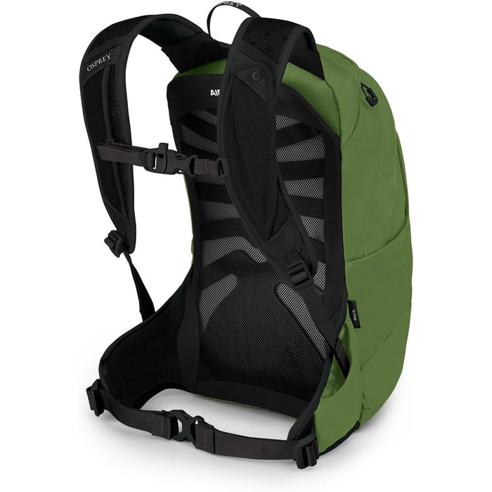 Дитячий рюкзак Osprey Talon Jr Green Belt/Black, унісекс, для активного відпочинку
