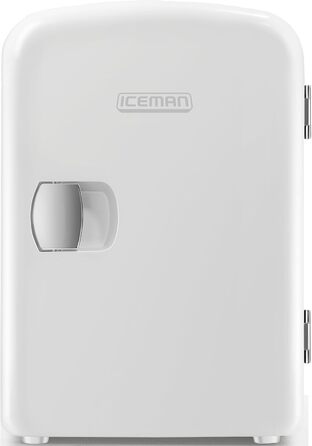 Chefman Iceman: Міні-холодильник з обігрівом, 4 літри, 6 відділень для косметики, перекусів, макіяжу, AC/DC, для дому/авто/спальні