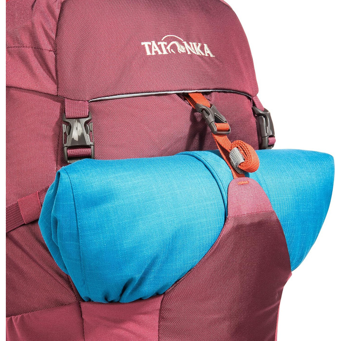 Рюкзак для походів Tatonka Hike Pack 22 л з вентиляцією спини та дощовиком, легкий і зручний туристичний рюкзак бірюзовий