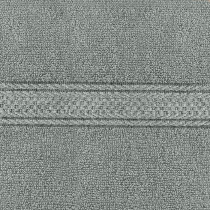Рушники Utopia Towels з бавовни, набір 6 шт, 100% бавовна, ультрам'які та дуже всмоктуючі, 41x71 см, сірі