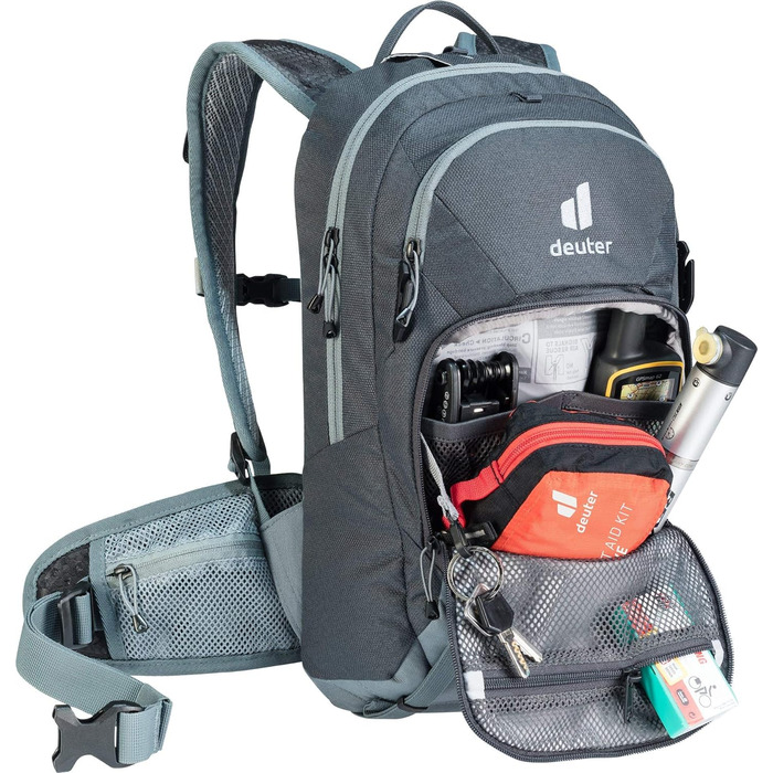 Дитячий рюкзак Deuter Attack 8 Jr з протектором, 8 л, графітовий
