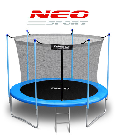 Батут із захисною сіткою Neo-sport 183 см FT 6