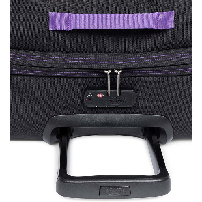 Валіза Eastpak Tranverz M 78L (67x35.5x30 см) на колесах, легкий дорожній кофер з 2 відділеннями, телескопічною ручкою та TSA-замком, колір Vineyard